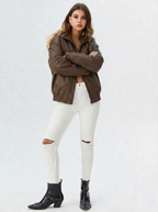 Noa |  Faux Leather Jacket