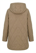 Lina | Quilted Hooded Jacket