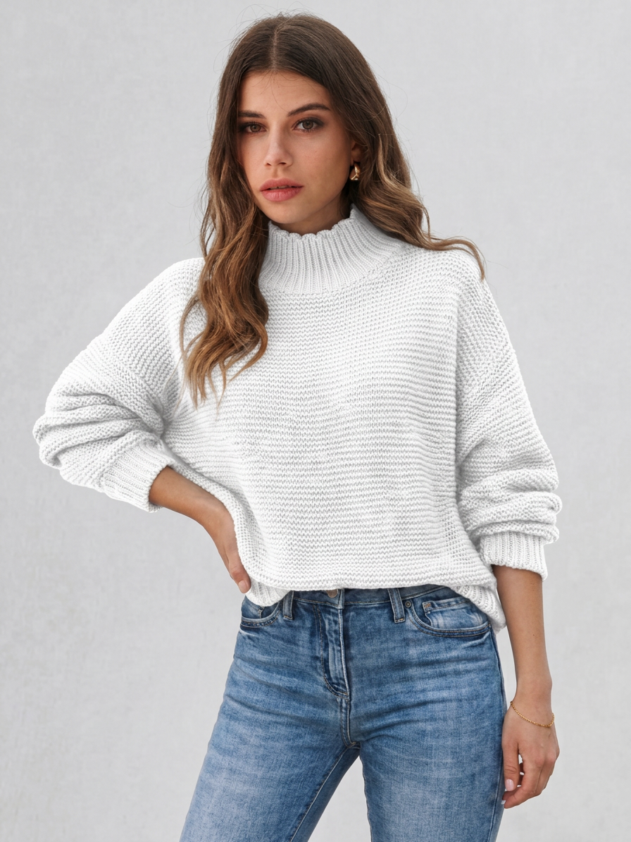 Lina | Knit Turtleneck Sweater