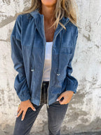 Anna | Soft Cord Fabric Casual Style Jacket