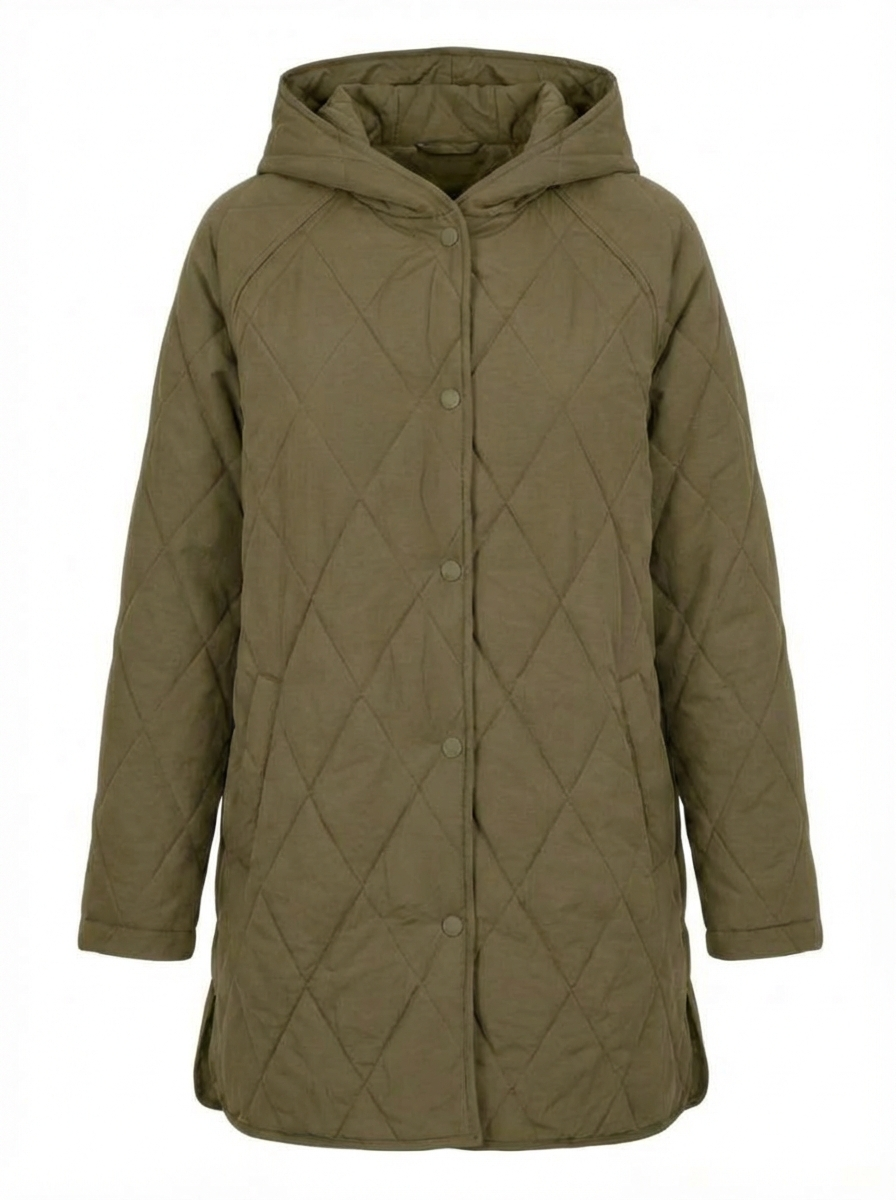 Lina | Quilted Hooded Jacket