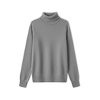 Lia | Wool Cashmere look Turtleneck Sweater Women Pullover