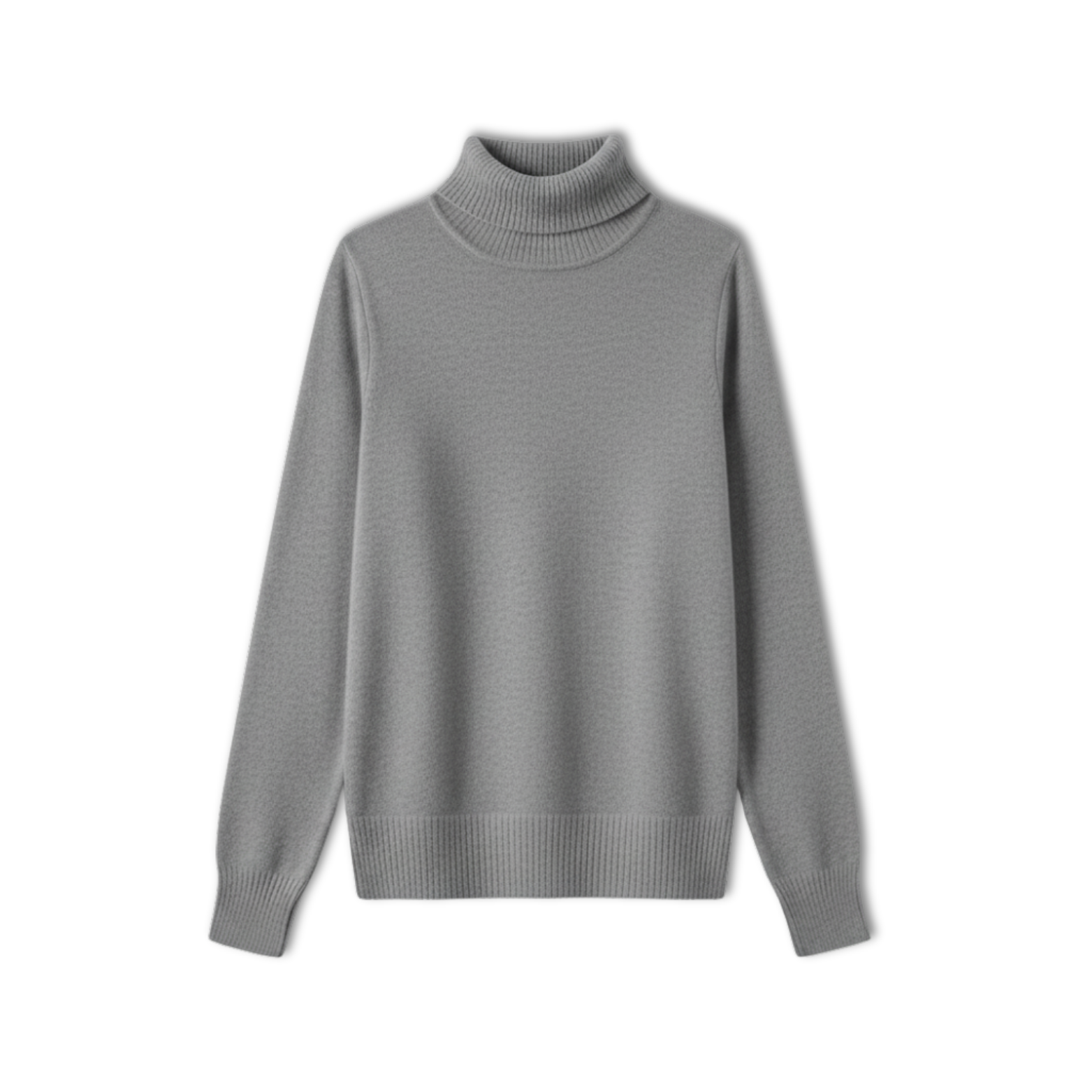 Lia | Wool Cashmere look Turtleneck Sweater Women Pullover