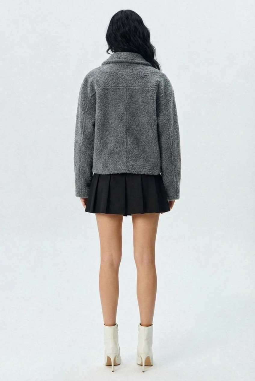 Noa | Tweed Zip Jacket