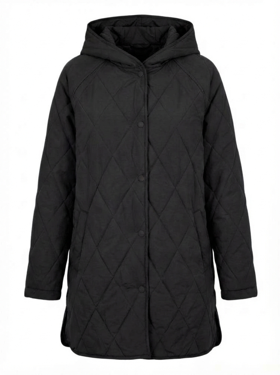 Lina | Quilted Hooded Jacket