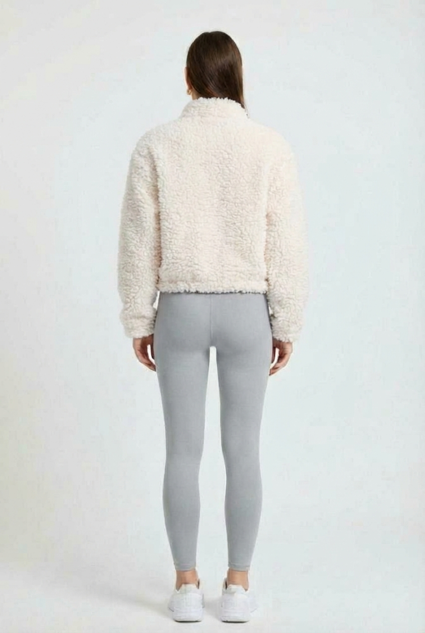 Noa | Sherpa Zip Jacket