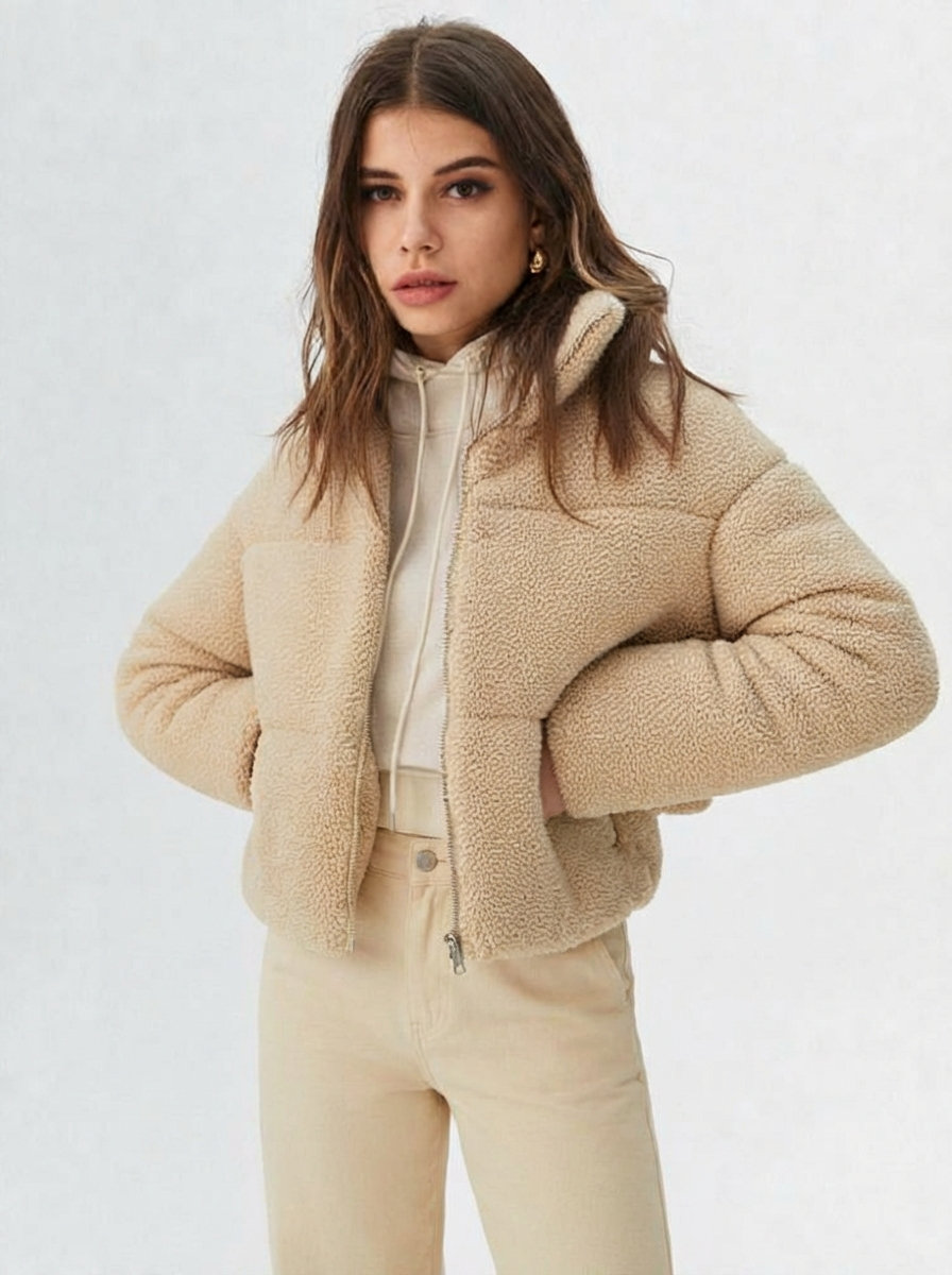 Amélia | Sherpa Puffer Jacket