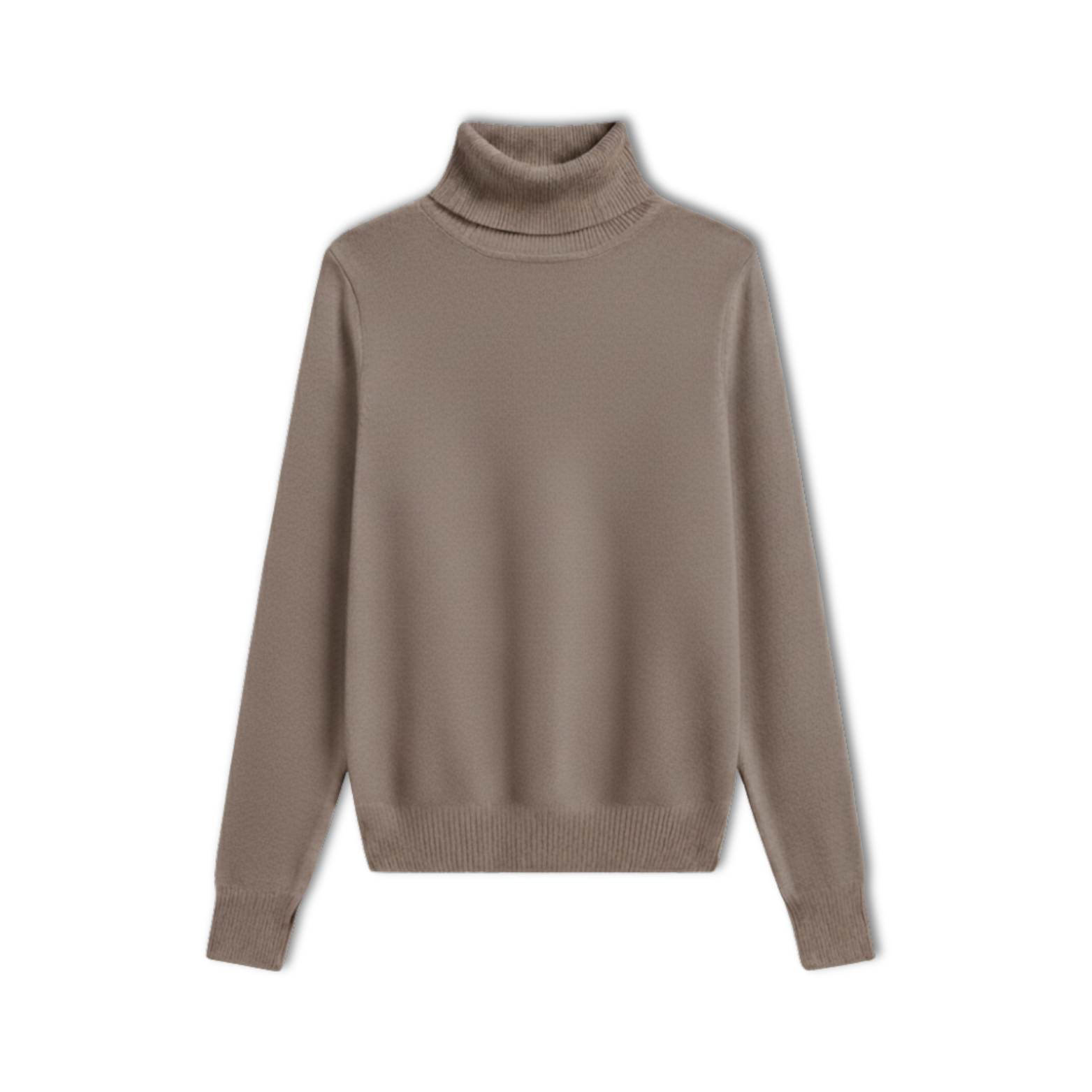 Lia | Wool Cashmere look Turtleneck Sweater Women Pullover