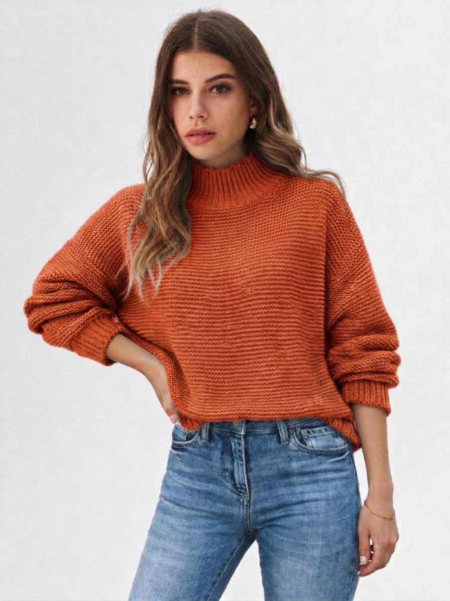 Lina | Knit Turtleneck Sweater