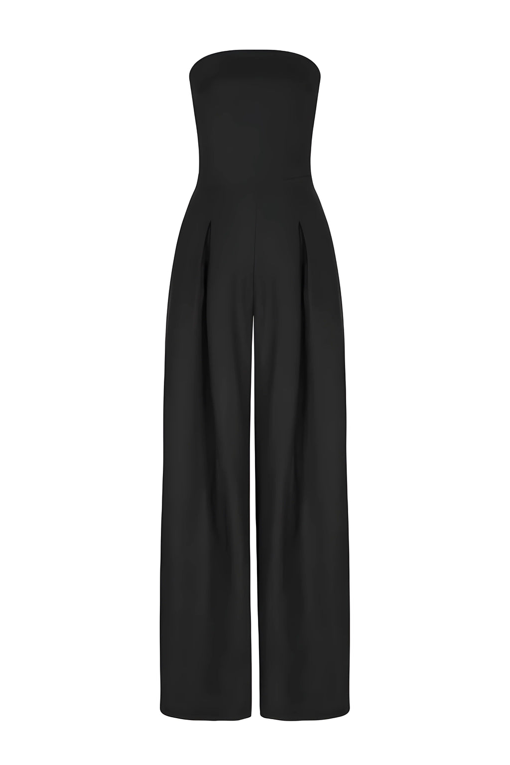 Aliya | Elegant Strapless Jumpsuit with Corset Look