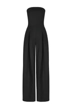 Aliya | Elegant Strapless Jumpsuit with Corset Look