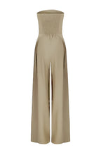 Aliya | Elegant Strapless Jumpsuit with Corset Look