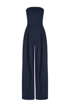 Aliya | Elegant Strapless Jumpsuit with Corset Look