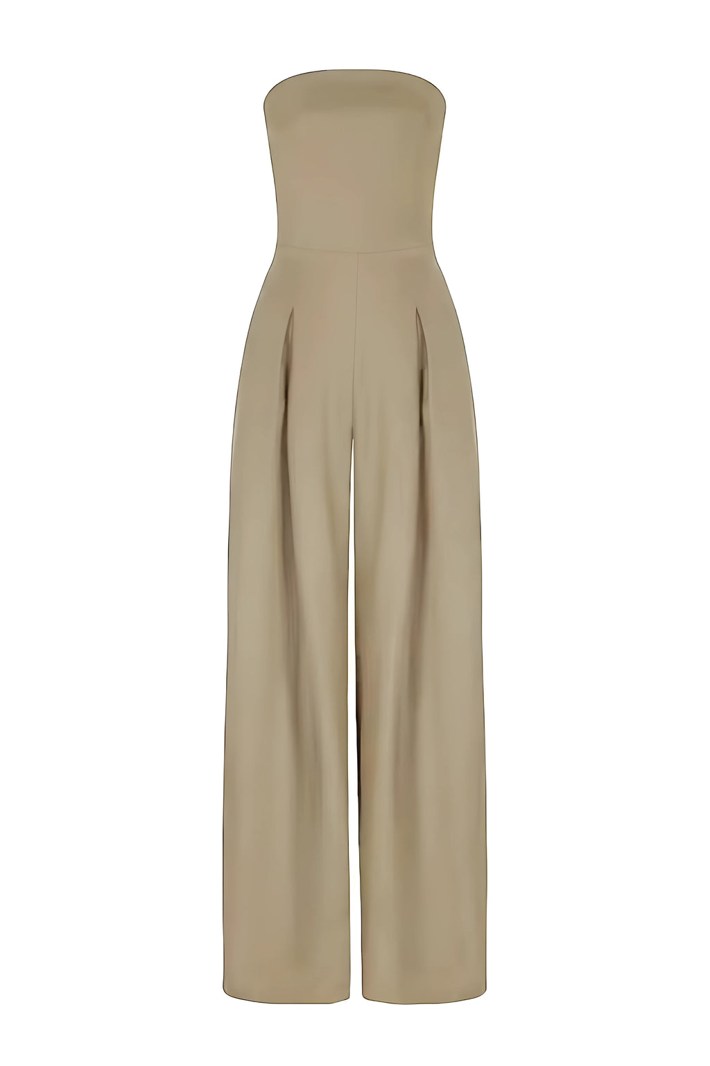 Aliya | Elegant Strapless Jumpsuit with Corset Look