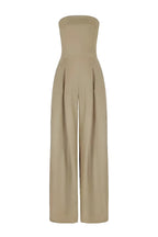 Aliya | Elegant Strapless Jumpsuit with Corset Look