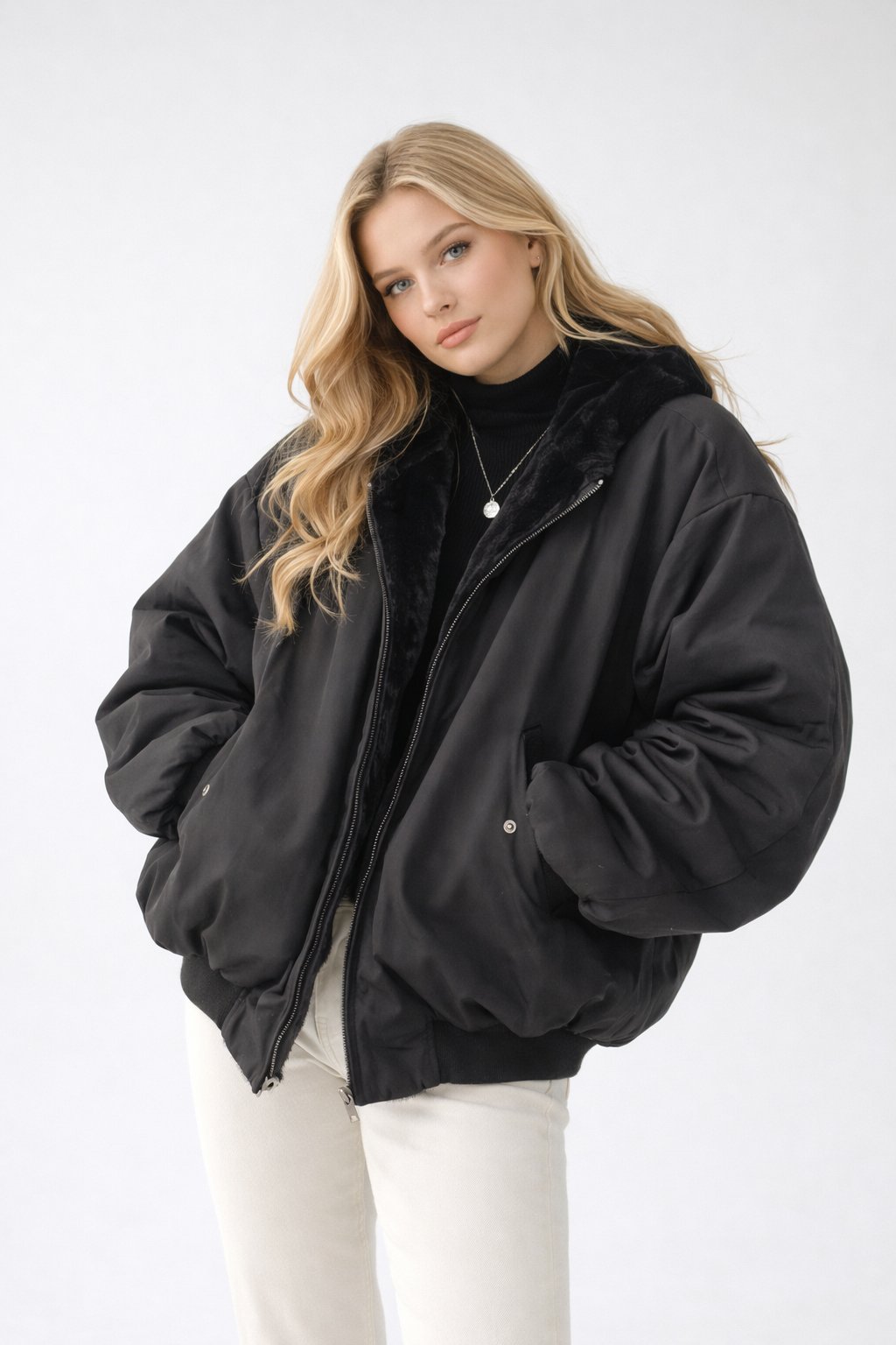 Rowen -  Winter/Autumn Comfort Bomber Jacket