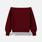 Lia | Women’s Off-Shoulder Jumper – Soft Knit Elegance