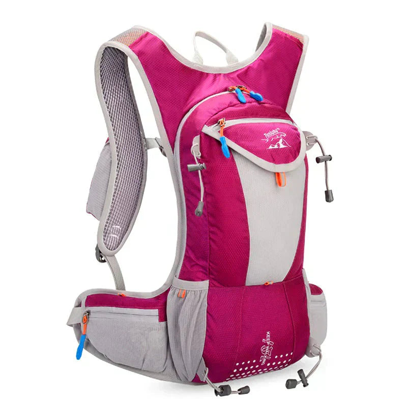 Ultra-Light Waterproof Backpack with Built-In Water Bladder – Hydration Pack for Hiking, Cycling and Outdoor Adventures | Elcevi