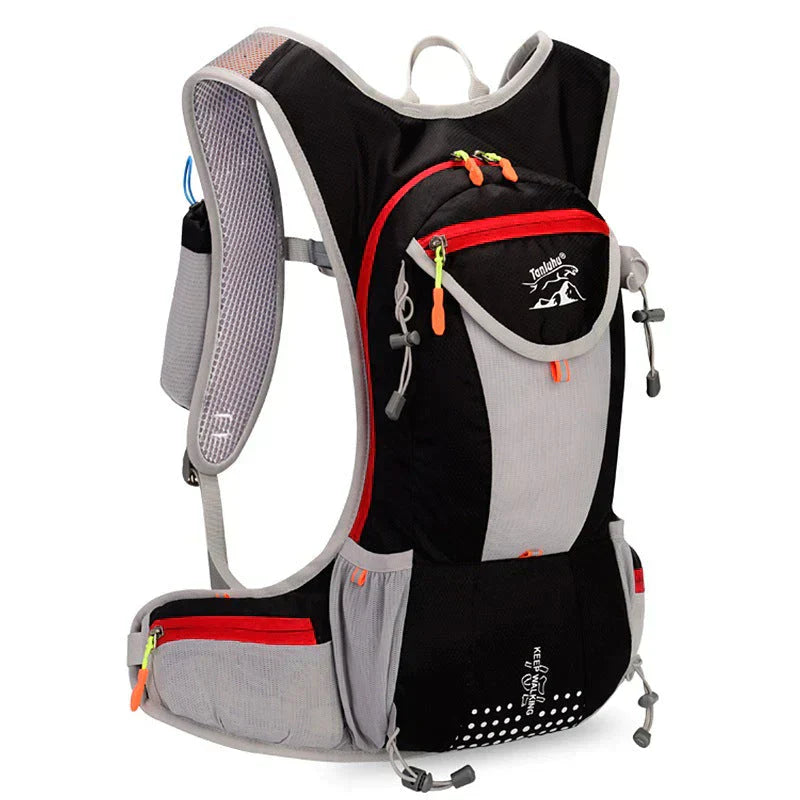Ultra-Light Waterproof Backpack with Built-In Water Bladder – Hydration Pack for Hiking, Cycling and Outdoor Adventures | Elcevi
