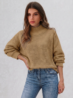 Lina | Knit Turtleneck Sweater