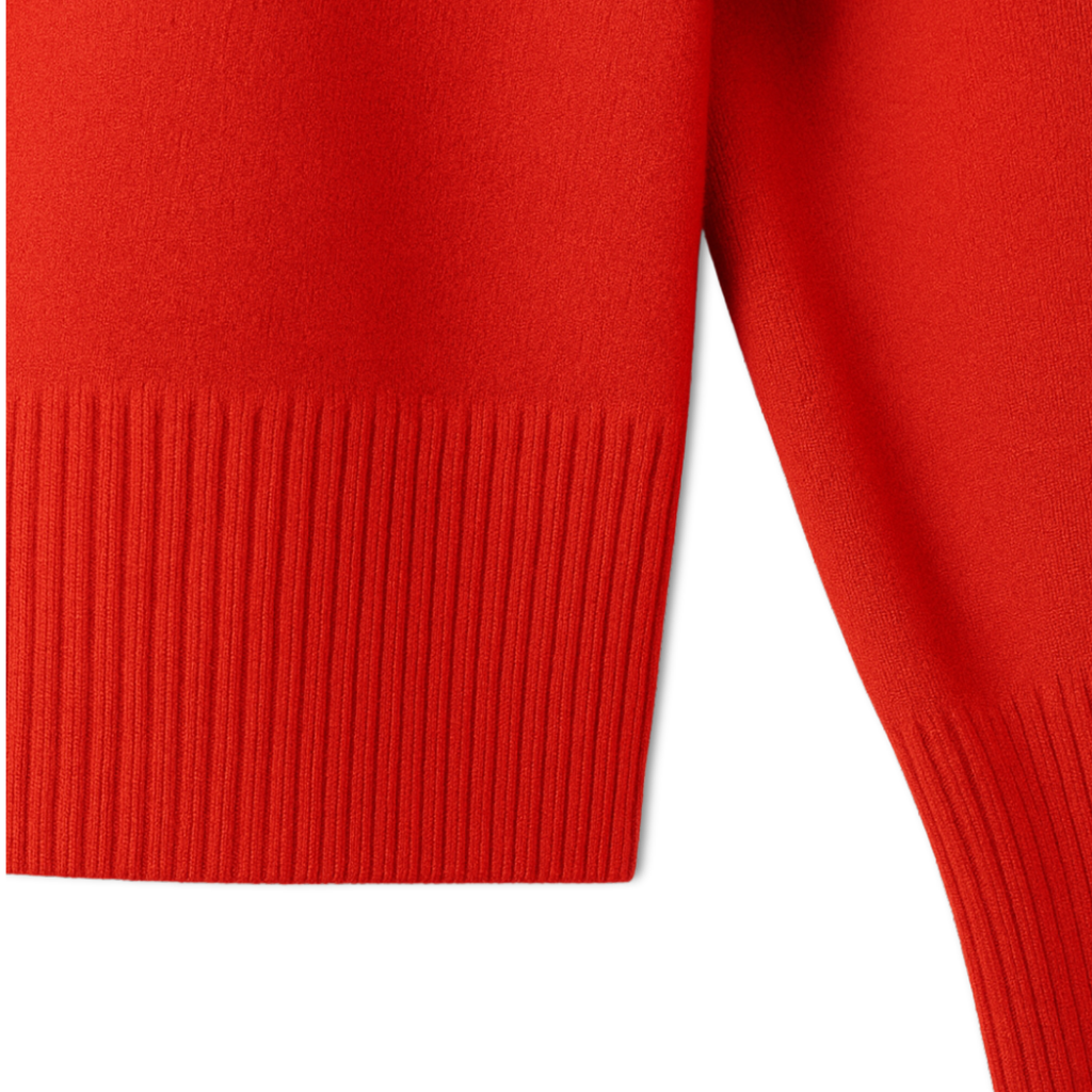 Lia | Wool Cashmere look Turtleneck Sweater Women Pullover