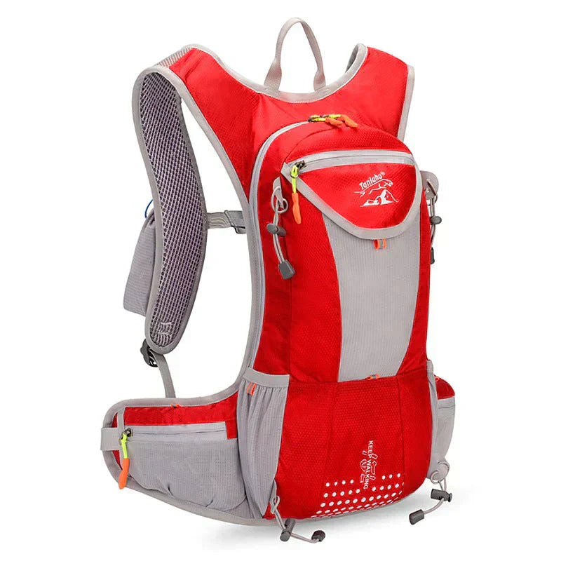 Ultra-Light Waterproof Backpack with Built-In Water Bladder – Hydration Pack for Hiking, Cycling and Outdoor Adventures | Elcevi