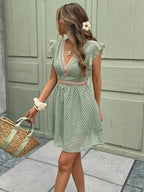 Maëlis | Riviera Lace Accent Dress