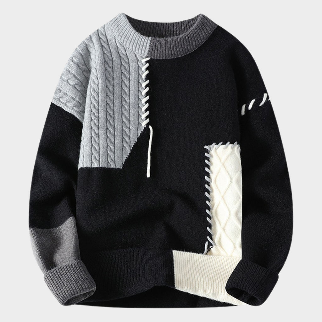 George - Patchwork Pullover