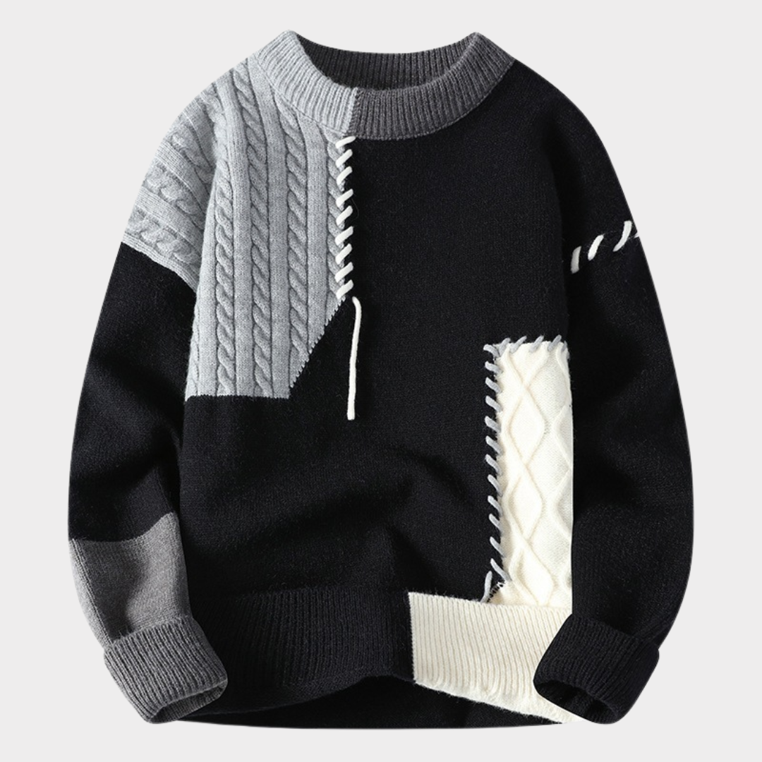 George - Patchwork Pullover