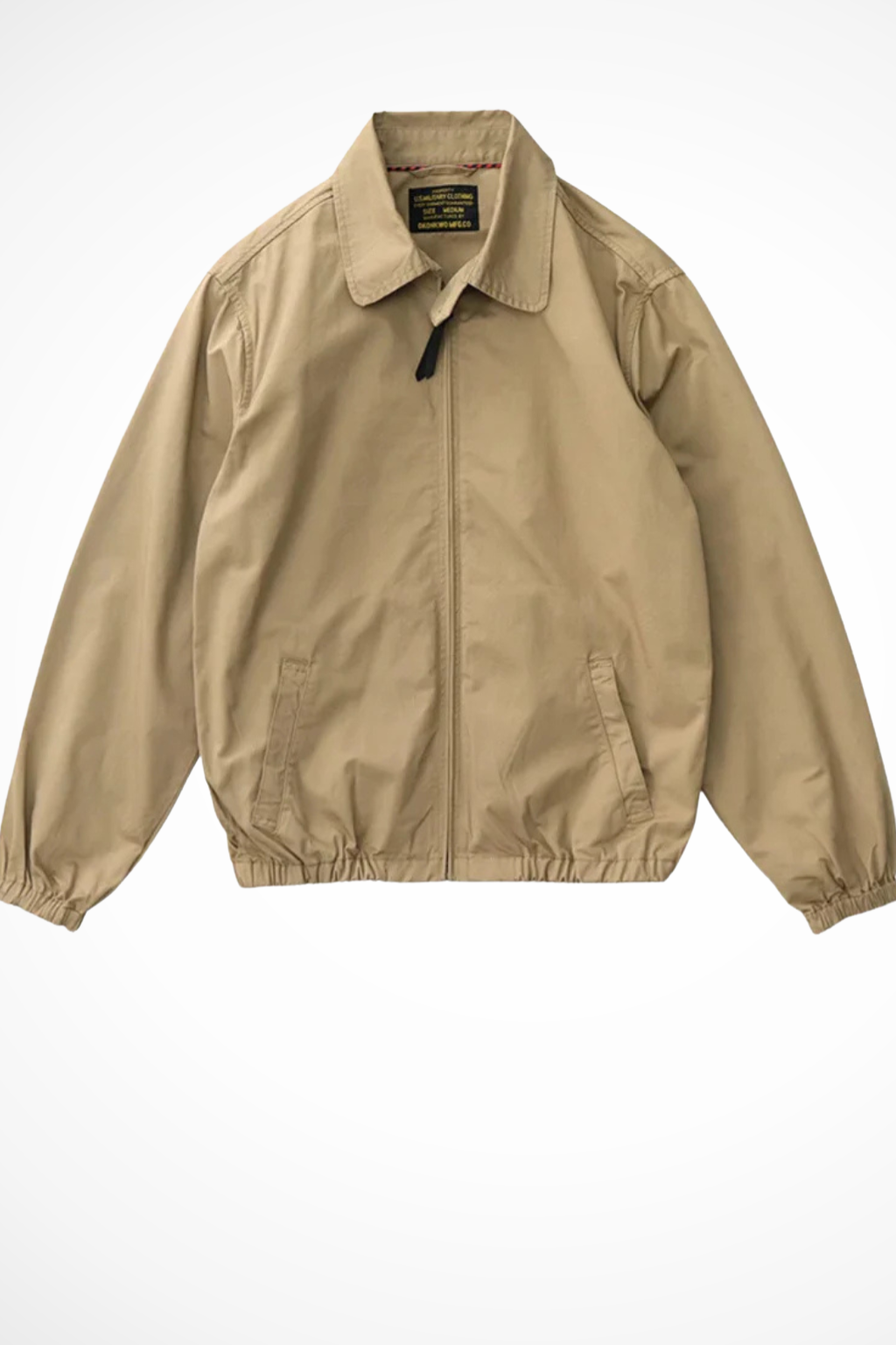 Liam | Men Zip Up Harrington Jacket with Elasticated Cuffs
