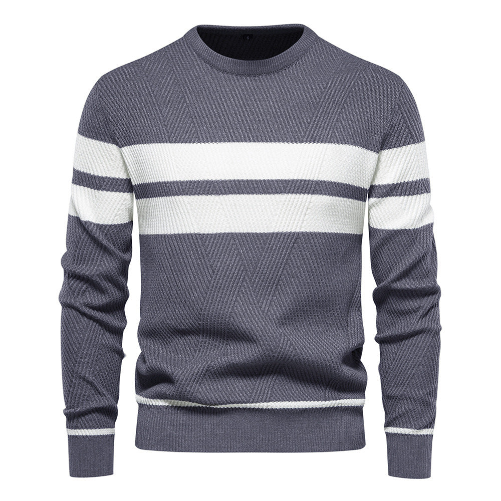 Elroy - Casual Striped Sweater
