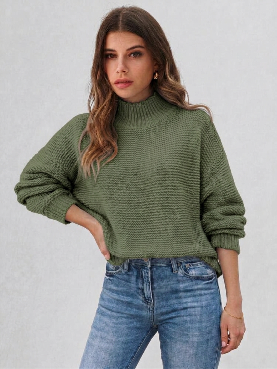 Lina | Knit Turtleneck Sweater