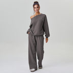 Lily | Sporty Casual Two-Piece Set with Off-Shoulder Design