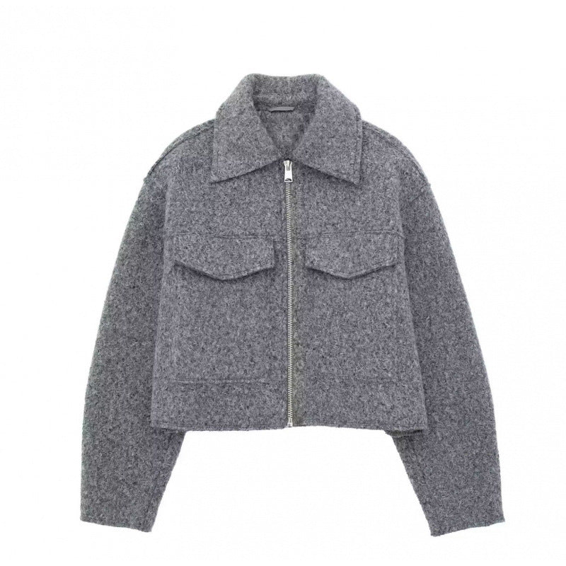 Noa | Tweed Zip Jacket