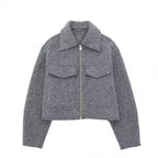 Noa | Tweed Zip Jacket