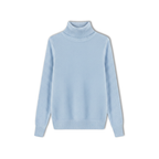 Lia | Wool Cashmere look Turtleneck Sweater Women Pullover