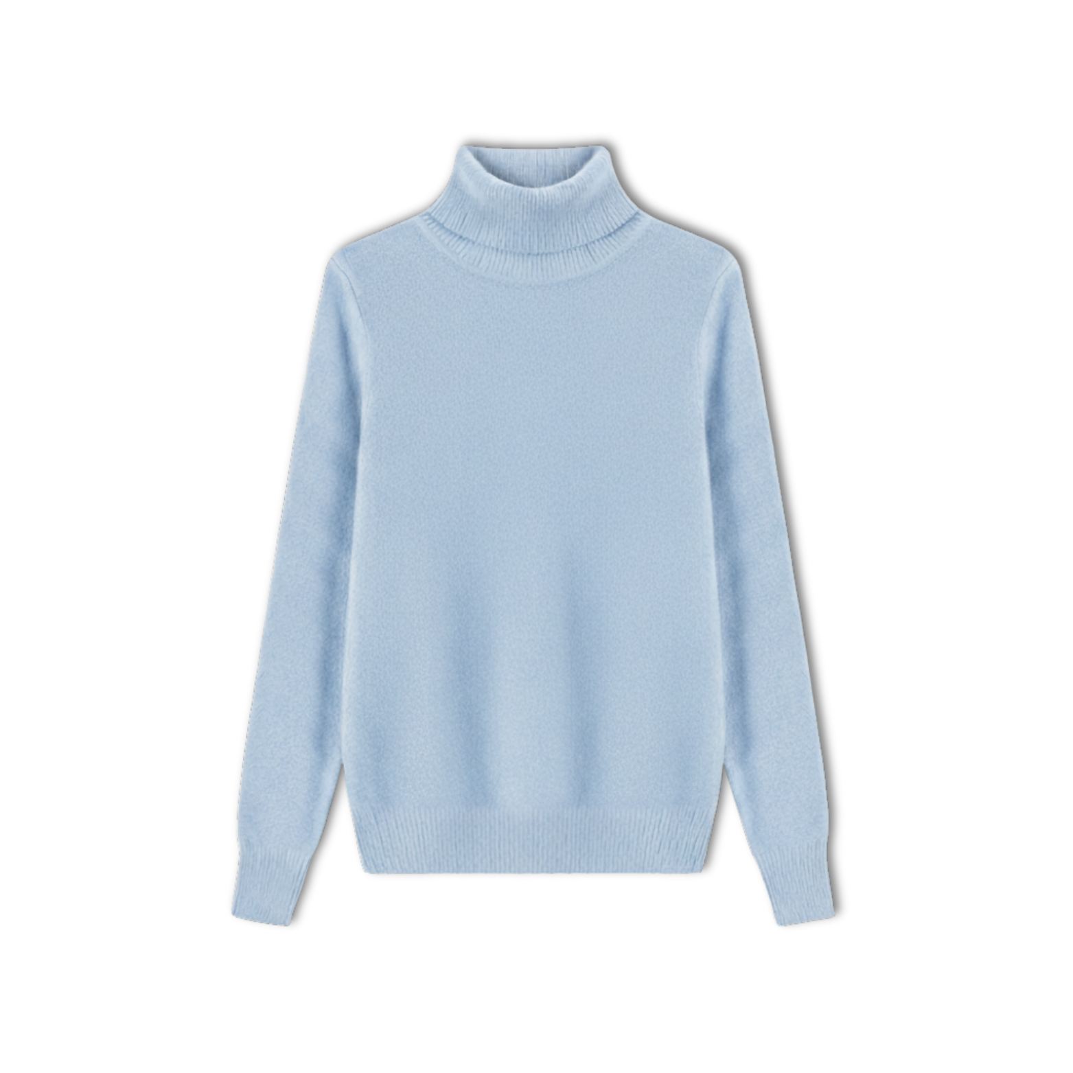 Lia | Wool Cashmere look Turtleneck Sweater Women Pullover