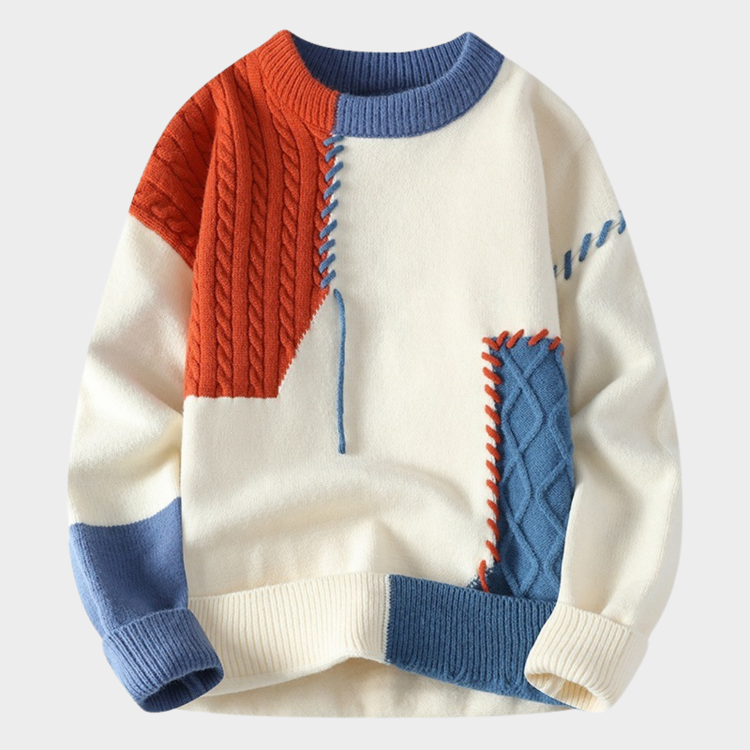 George - Patchwork Pullover