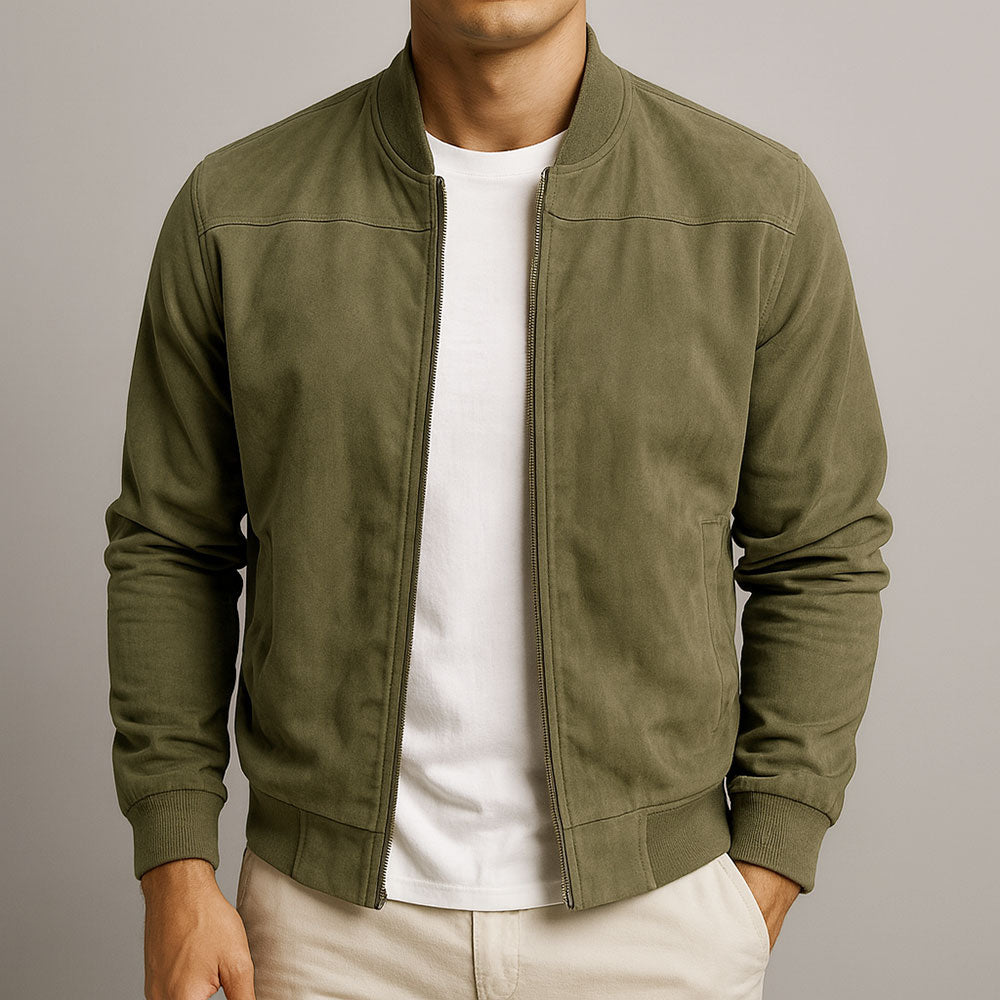 Kian | Contemporary Minimalist Zip Jacket