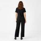 Lia | Women's Two Piece Set Irregular Split Top and Wide Leg Trousers Casual Suit