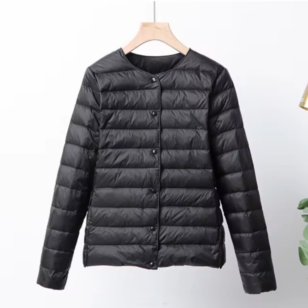 Kim | Women's Ultralight Down Jacket Light Warm Short Design