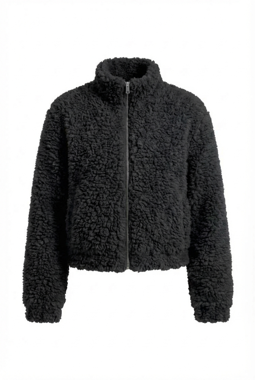 Noa | Sherpa Zip Jacket