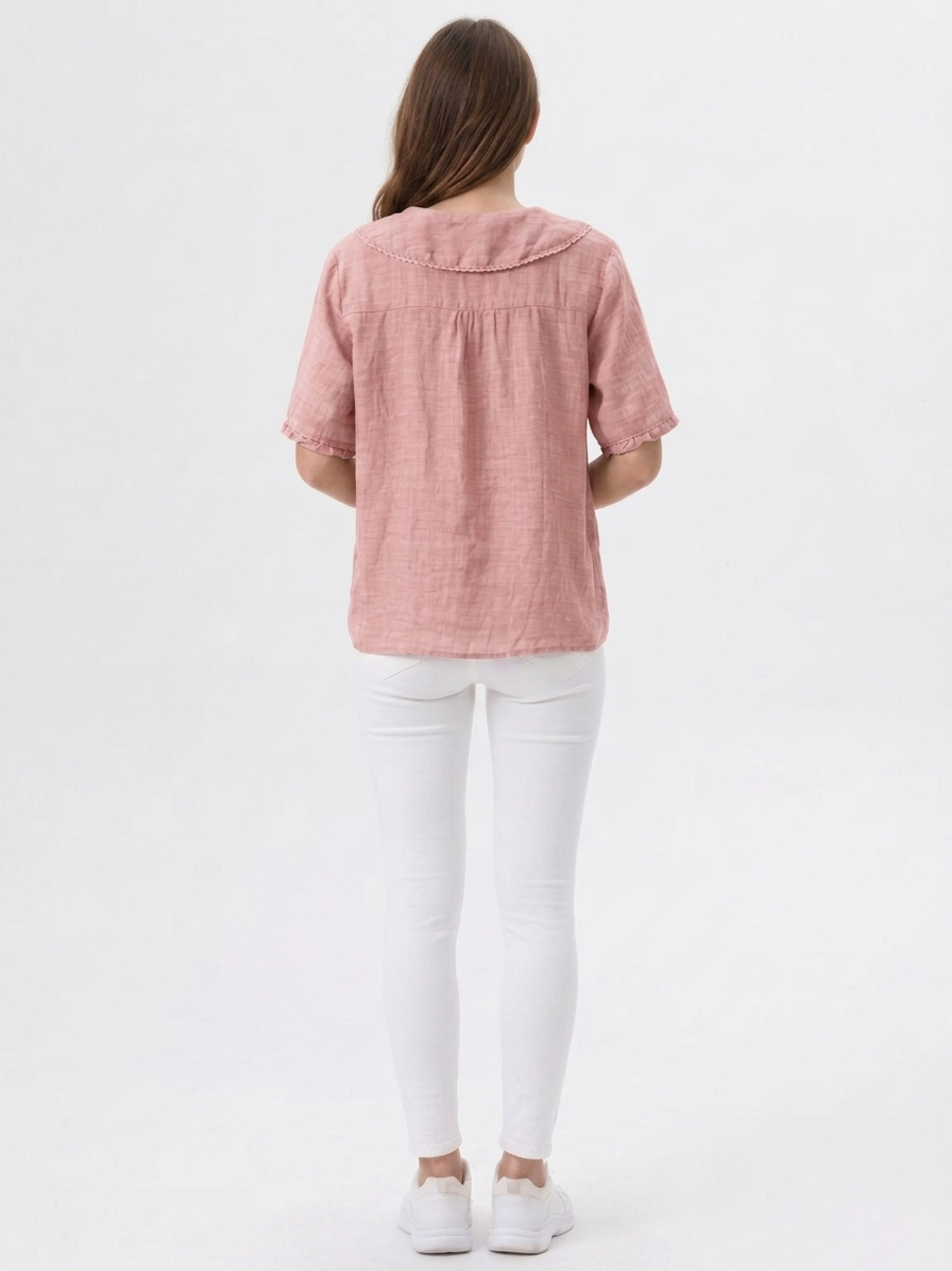 Lina | Linen Ease Blouse