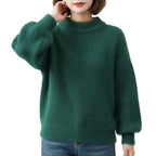 Janice |  Lantern Sleeve Sweater