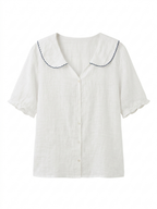 Lina | Linen Ease Blouse