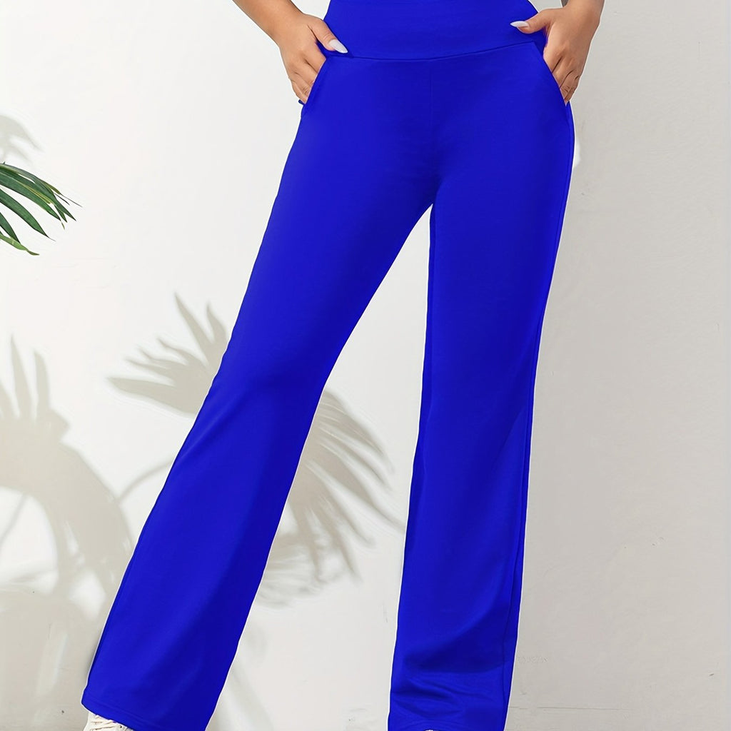 Esra | All-Season Athleisure Flared Pants