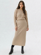 Lia | Ribbed Knit Dress