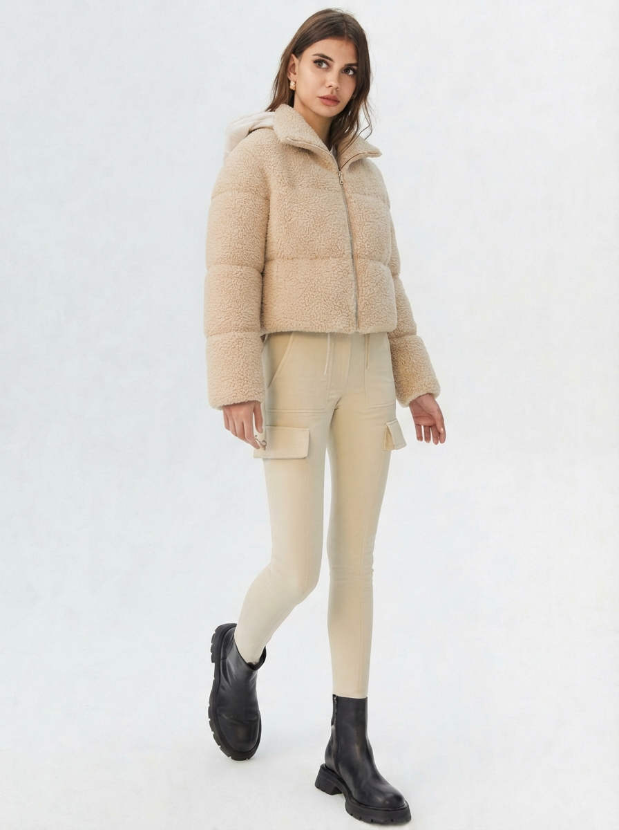 Amélia | Sherpa Puffer Jacket