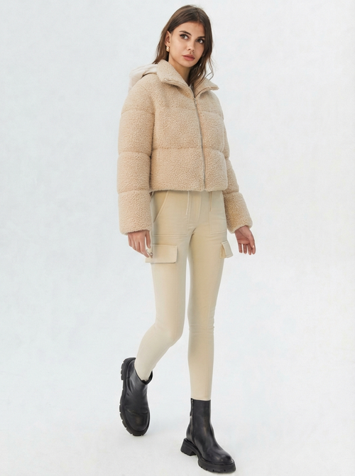 Amélia | Sherpa Puffer Jacket