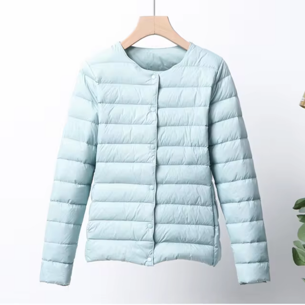 Kim | Women's Ultralight Down Jacket Light Warm Short Design
